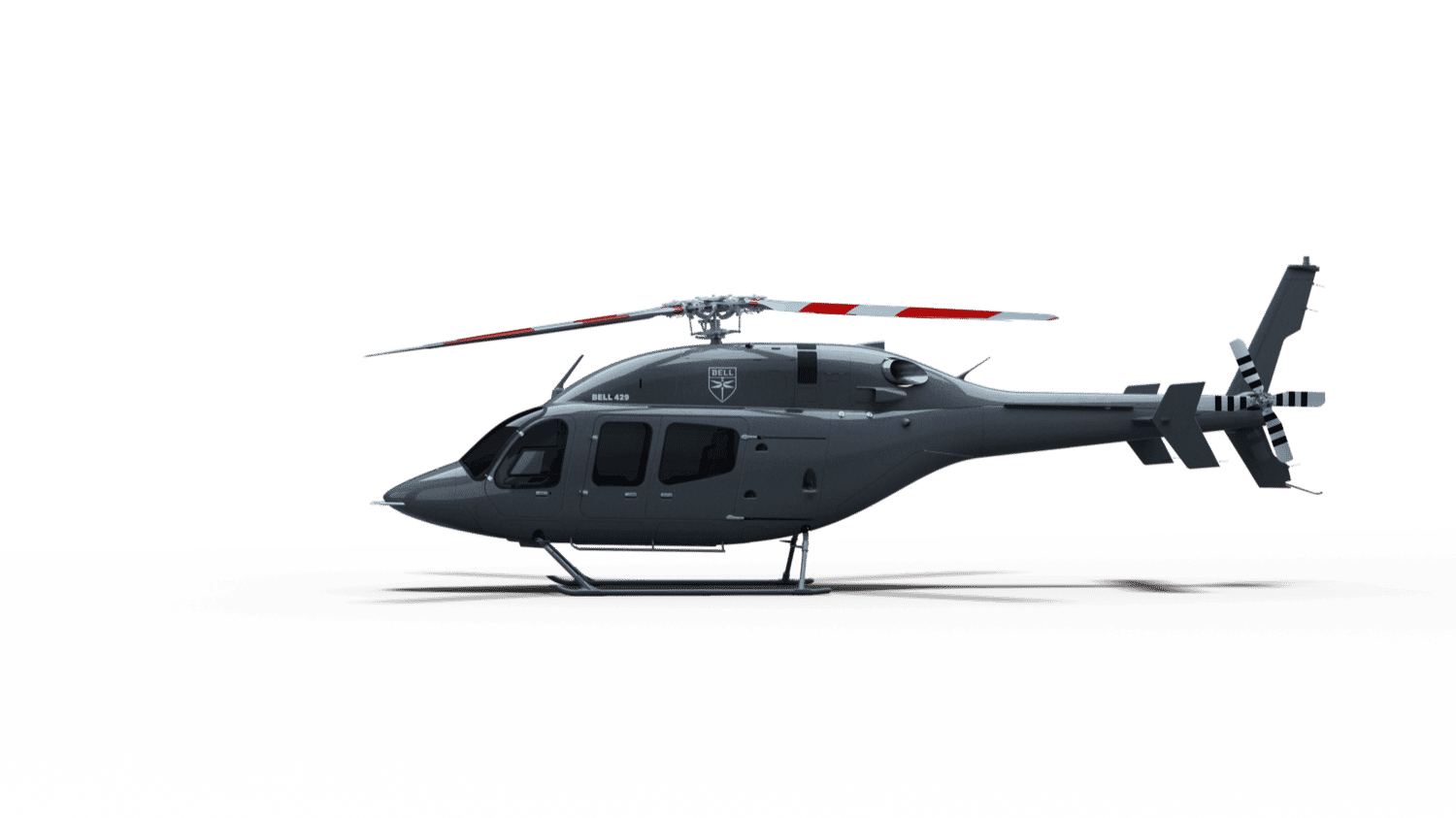 Bell 429 and Comfortable Commercial Helicopter