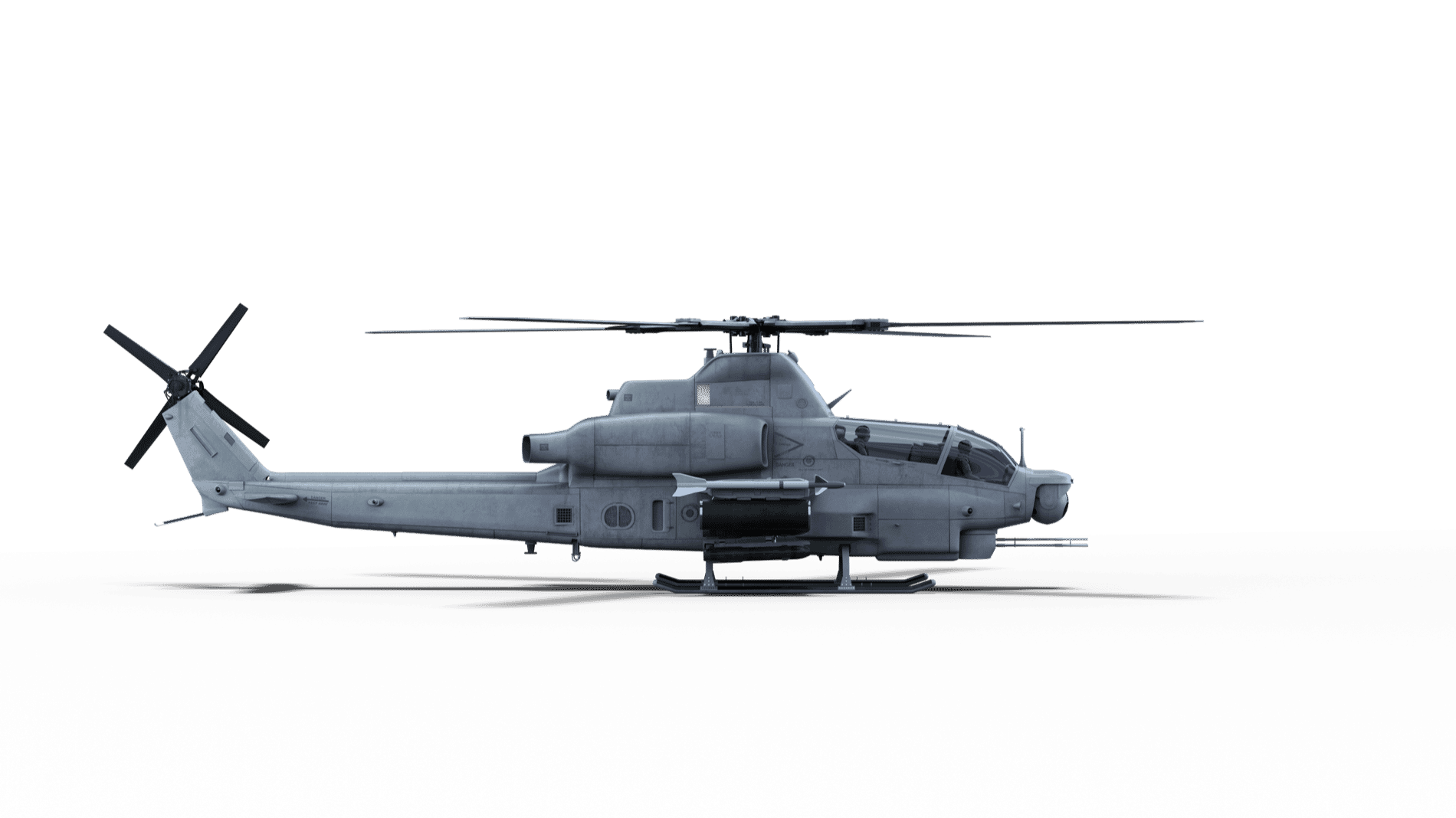 Bell AH-1Z - 最も過酷な状況にも耐えうるよう設計された攻撃・偵察用